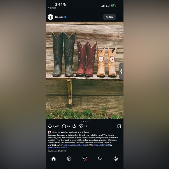 Tecovas x Kristopher Brock “The Annie” - Picture 9 of 9